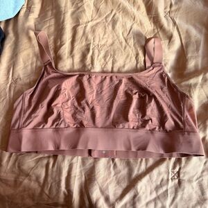 Parade Seamless Tan Bra with mesh sides